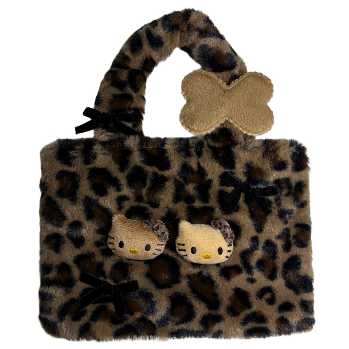 Kitty Leopard Handbag