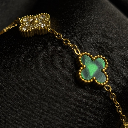 Amira Clover 18K Bracelet