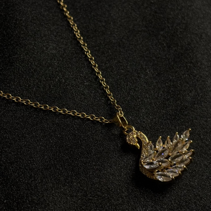 Elay Swan Necklace