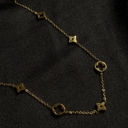 Valk Mixed 18K Necklace