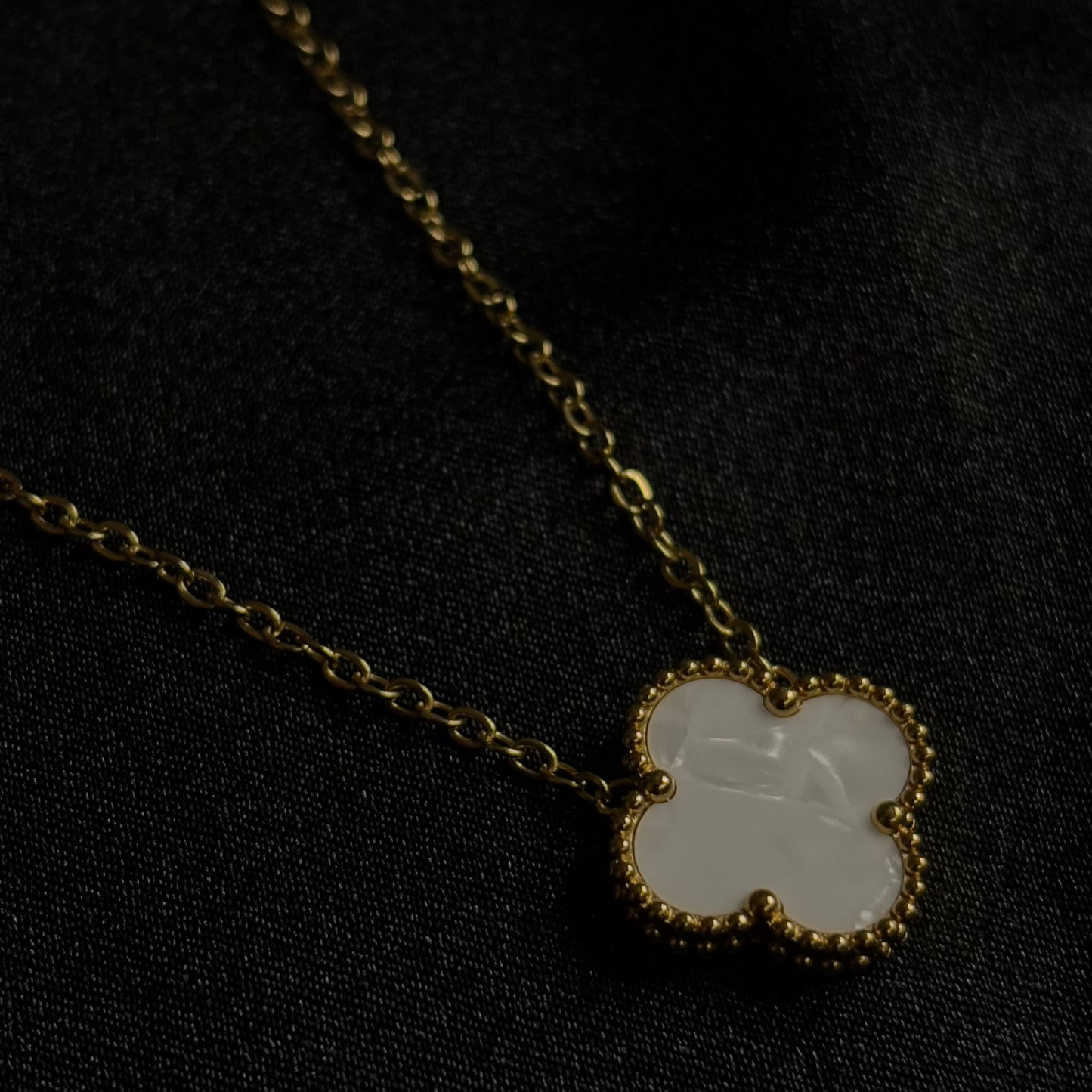 Julia Clover 18K Necklace