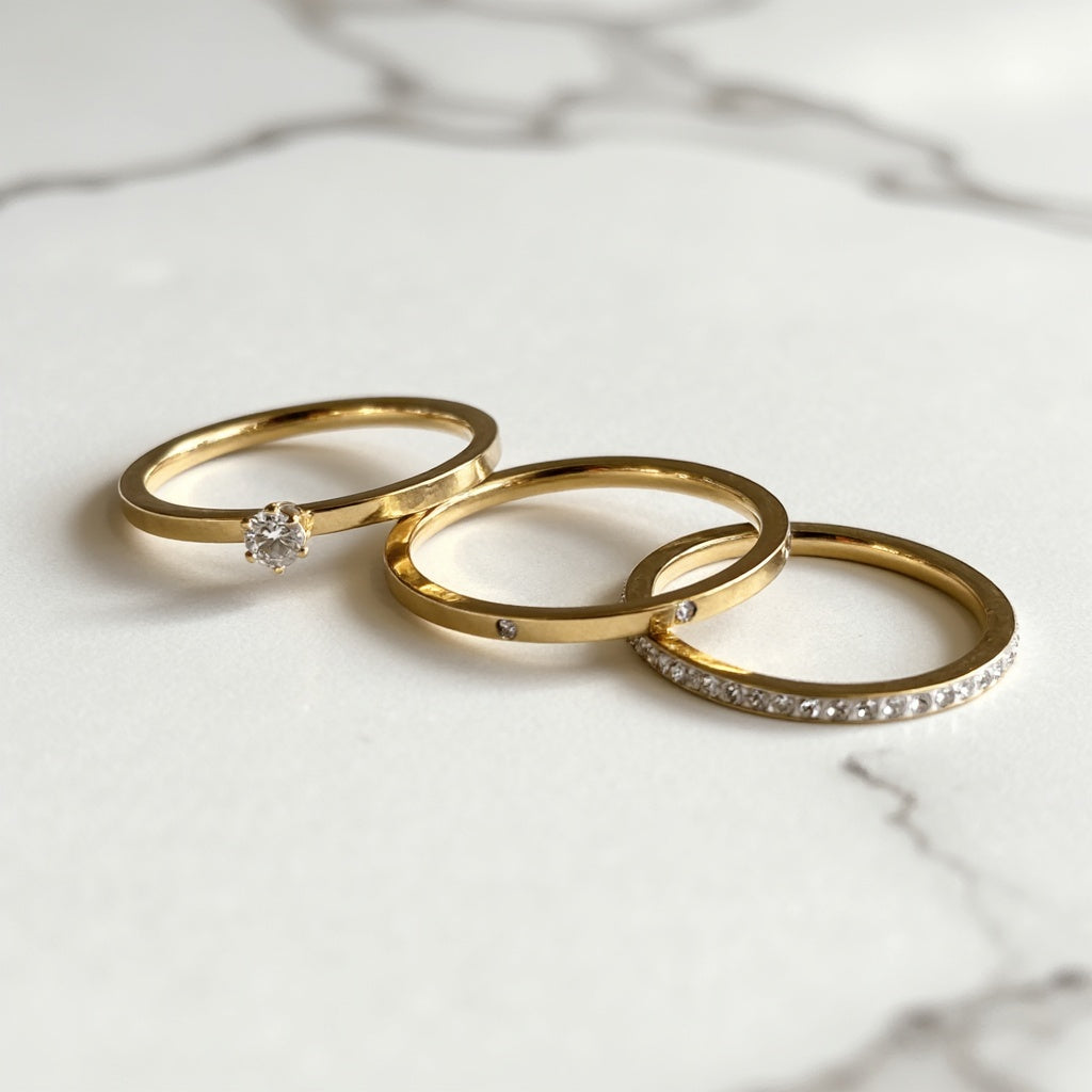 3-set Leya Trio Ring