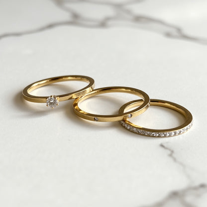 3-set Leya Trio Ring