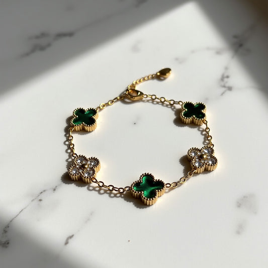 Amira Klaver 18K Armband