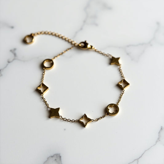 Valk Mixed 18K Armband