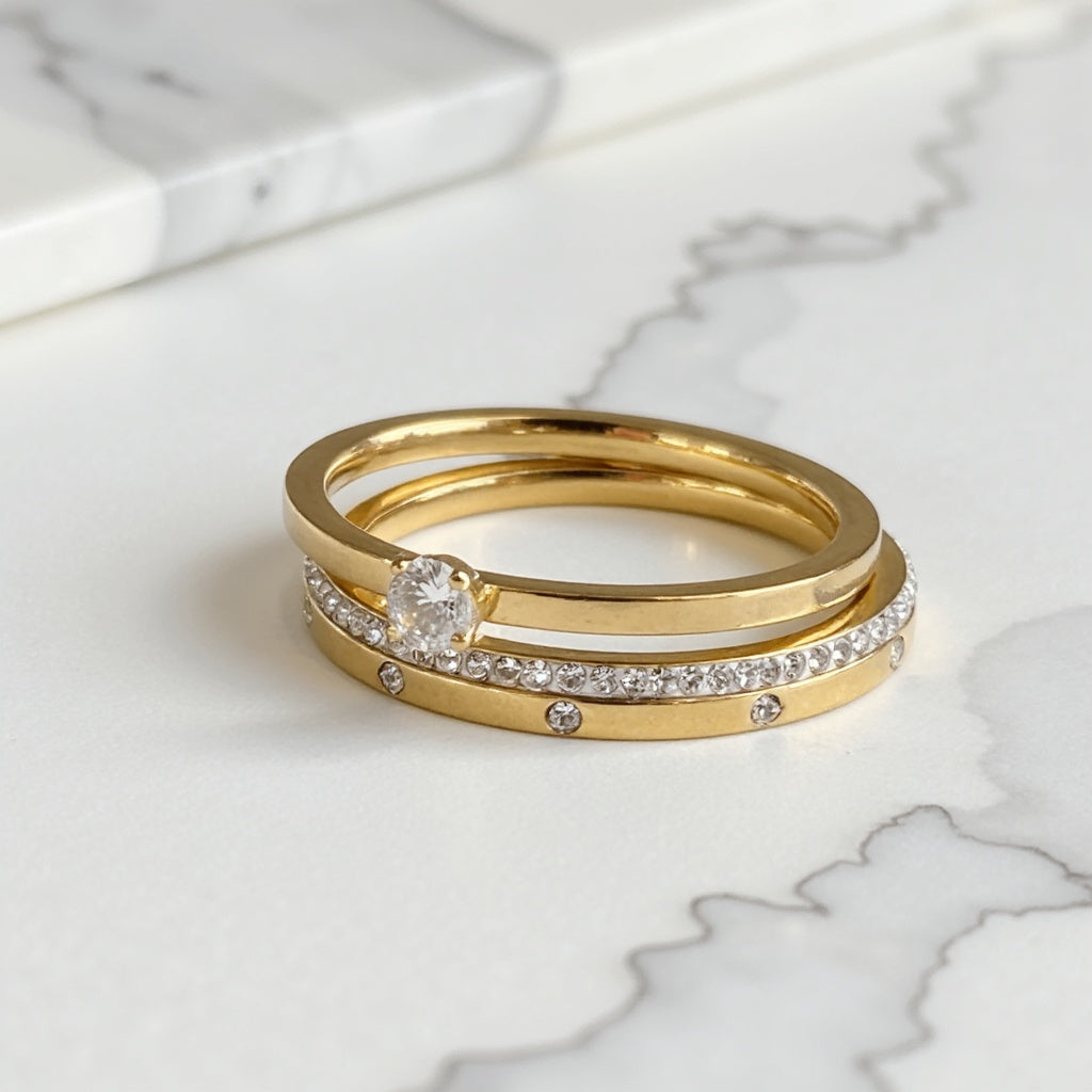 3-set Leya Trio Ring
