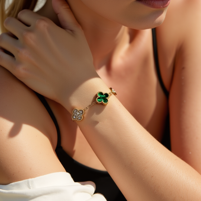 Amira Klaver 18K Armband