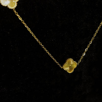 Emira Clover 18K Necklace