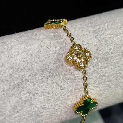 Amira Clover 18K Bracelet