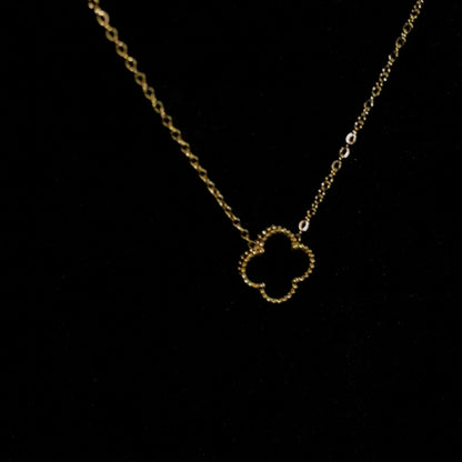 Julia Clover 18K Necklace